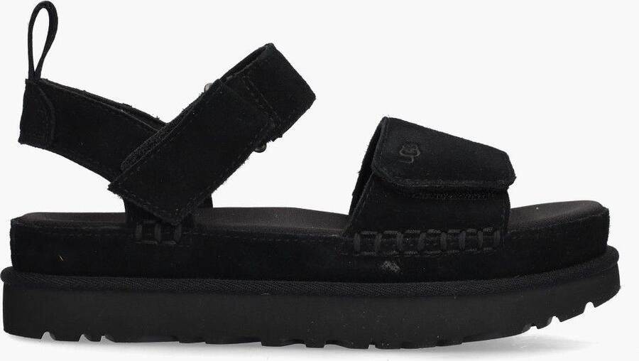 UGG Dames W Goldenstar Maat: 38 Materiaal: Suède Kleur: Zwart - Foto 4