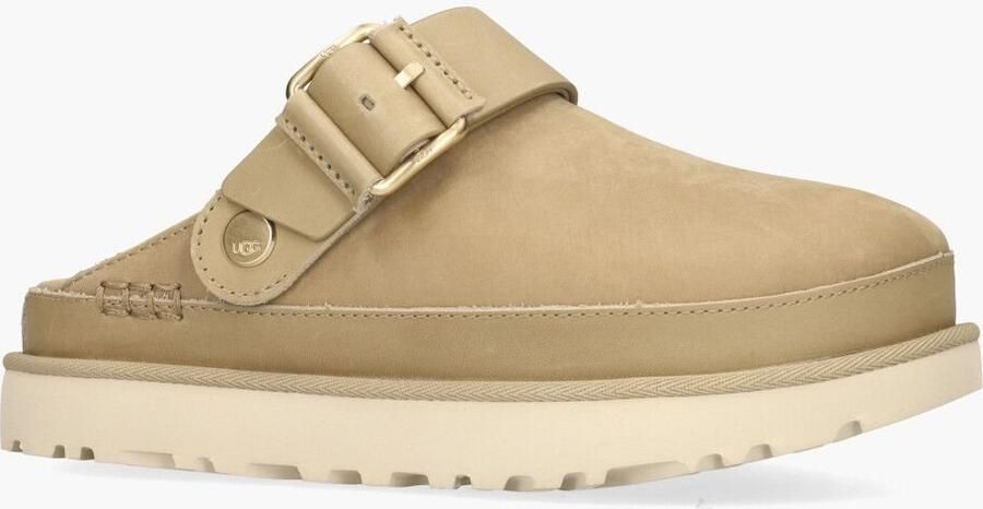 UGG Slippers Dames W Goldenstar Villa Clog Maat: 42 Materiaal: Nubuck Kleur: Camel - Foto 2