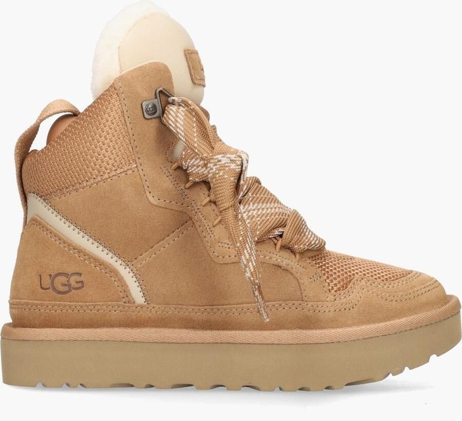 UGG Hoge Sneakers Dames W Highmel Maat: 38 Materiaal: Textiel Kleur: Bruin - Foto 2