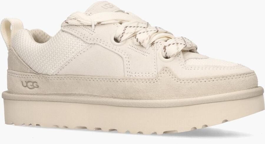 UGG Lage Sneakers Dames W Lo Lowmel Maat: 39 Materiaal: Suède Kleur: Wit - Foto 7