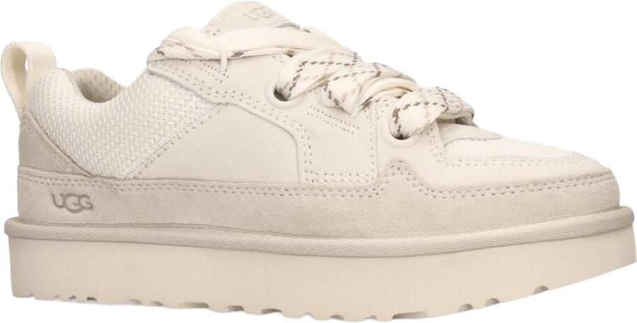 UGG Lage Sneakers Dames W Lo Lowmel Maat: 39 Materiaal: Suède Kleur: Wit - Foto 10