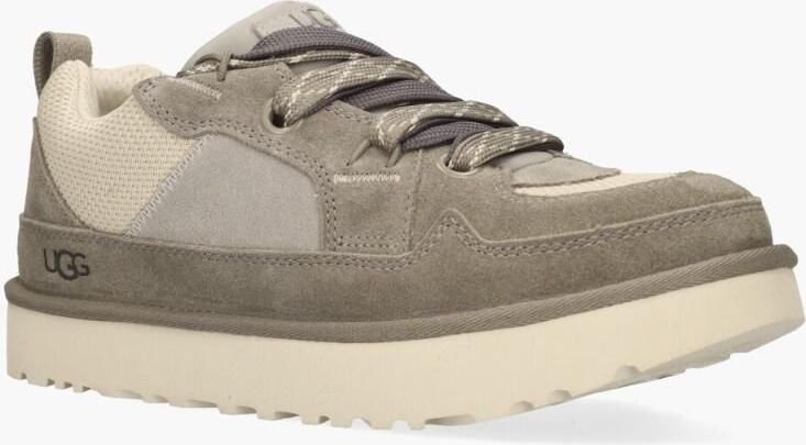 UGG Lage Sneakers Heren M Lo Lowmel Maat: 43 Materiaal: Suède Kleur: Taupe - Foto 2