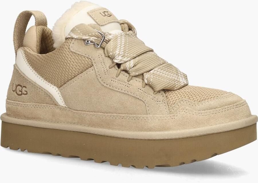 UGG Lage Sneakers Dames W Lowmel Maat: 42 Materiaal: Suède Kleur: Beige - Foto 2