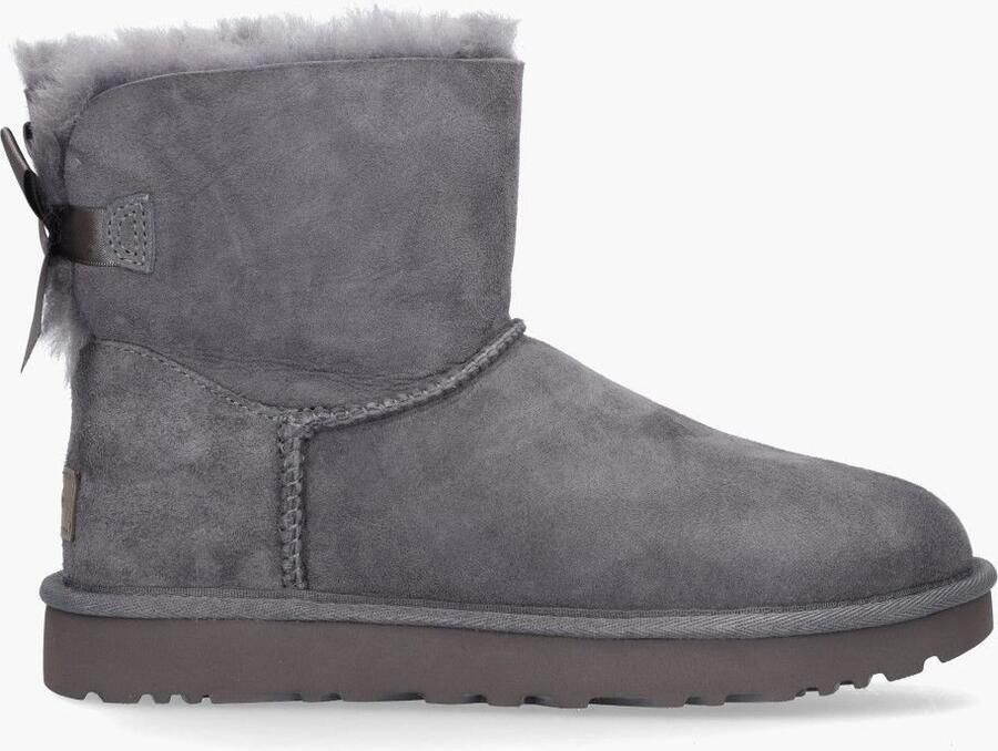 Ugg Mini bailey bow II 1016501 OBS obsidian Grijs