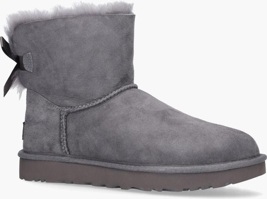 Ugg Mini Bailey Bow II Classic Mini Laarzen voor Dames in Grey - Foto 2