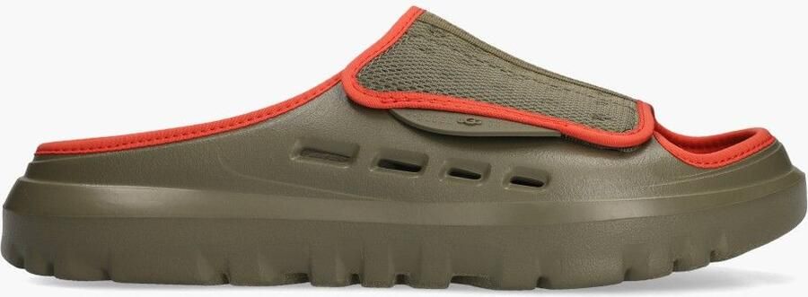 Ugg PeakMod Slide Burnt Olive Red Pepper