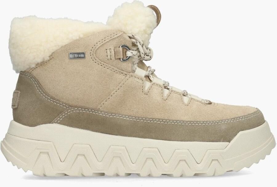 UGG Snowboots Dames W Terretrail Cozy Lace Maat: 38 Materiaal: Suède Kleur: Beige