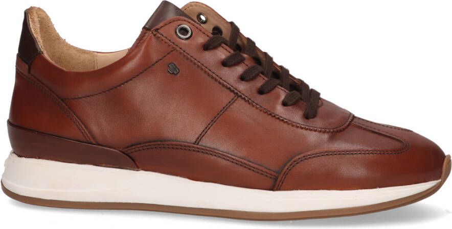 Van bommel 10015 Libra 03.07 Dark Cognac G+Wijdte Lage sneakers