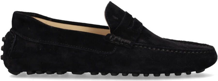 Floris van Floris van Bommel Instappers Heren Instapschoenen Herenschoenen Suède SBM-40019 Blauw - Foto 4