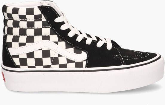 Vans Sneakers Sk8 Hi Platform 2 Zwart Veters Normaal Canvas Rubber Ade d Effen Hoge - Foto 15