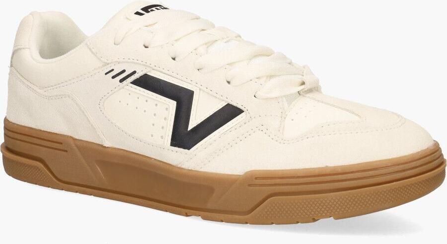 Vans Crème Leren Sneaker Herenschoenen Collectie Beige Heren - Foto 2