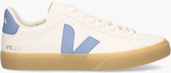Veja Campo Chromefree Leather Wit Blauw