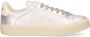 Veja Zilveren Leren Sneakers Ronde Neus Model Gray Dames - Thumbnail 2