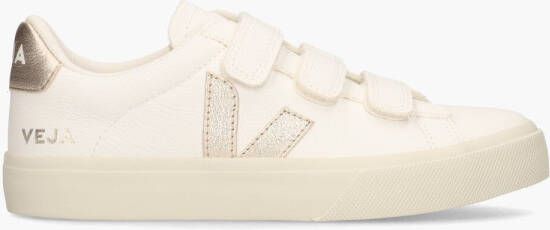 Veja Recife Chromefree Leather Wit Goud