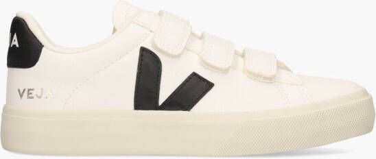 Veja Recife Chromefree Leather Wit Zwart