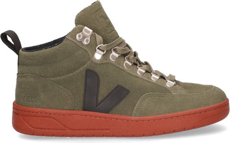 Veja dames Sneakers Roraima suede qrw031635 Olijf Groen - Foto 5
