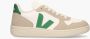 Veja Witte Leren Sneakers met Beige Suède Inzetstukken White Heren - Thumbnail 4