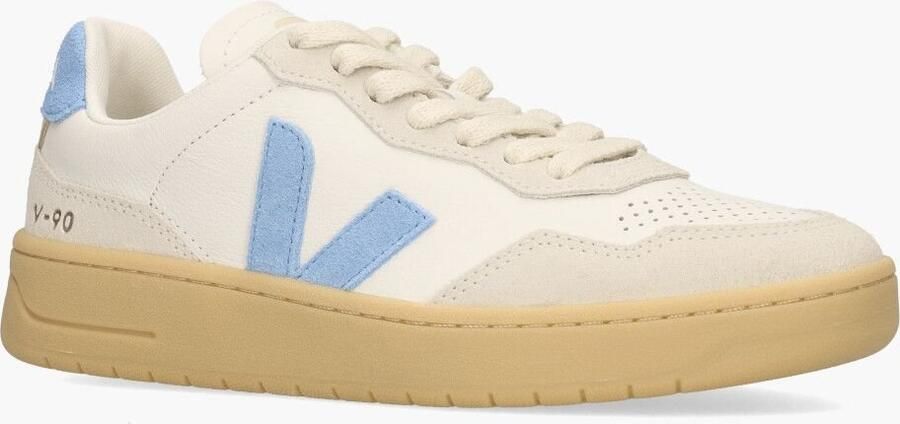 Veja V-90 Sneakers Leer Dames Wit - Foto 2