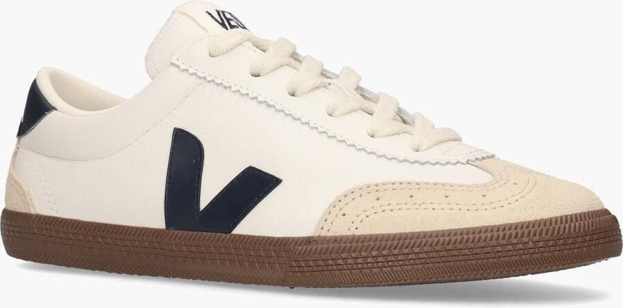 Veja Witte Leren Volley Sneakers Multicolor Dames - Foto 5