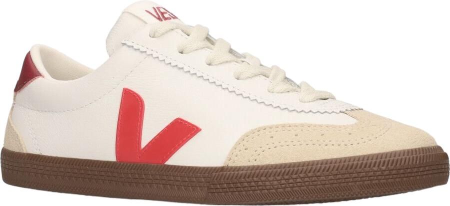 VEJA Lage Sneakers Dames Volley Maat: 36 Materiaal: Leer Kleur: Wit - Foto 7