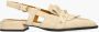 VIA VAI Slingbacks Dames Jazz Tammi Maat: 39 Materiaal: Leer Kleur: Beige - Thumbnail 3