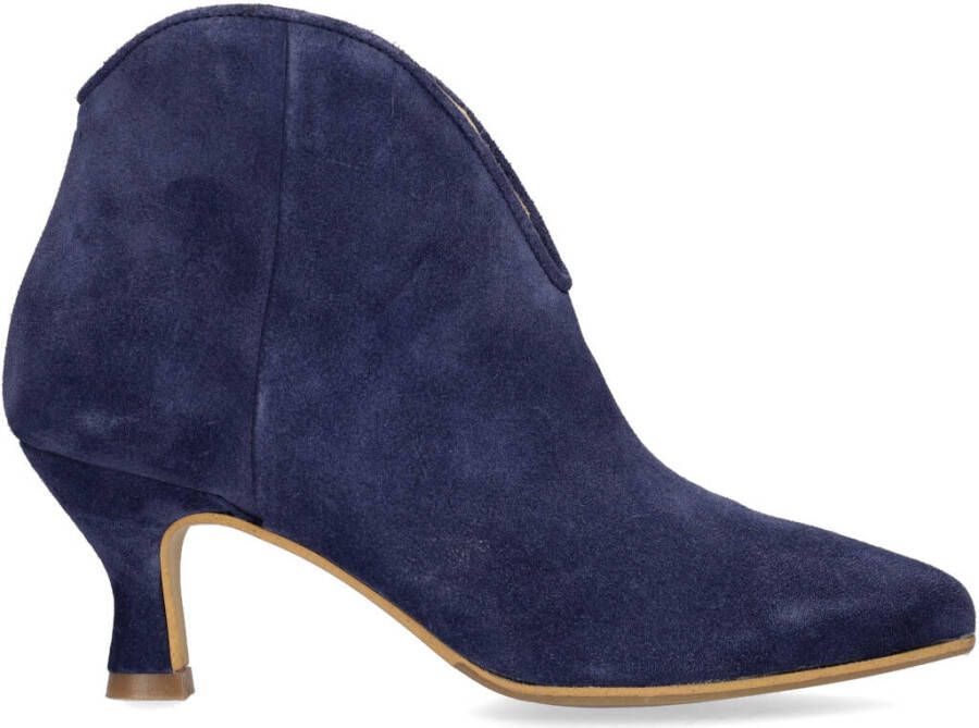 Via vai 60043 Noelle Rock 02-617 Blue Enkellaarzen