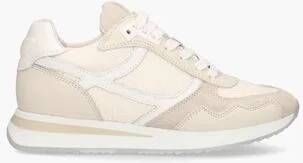 VIA VAI Lage Sneakers Dames Nora Maat: 37 Materiaal: Leer Kleur: Beige - Foto 4