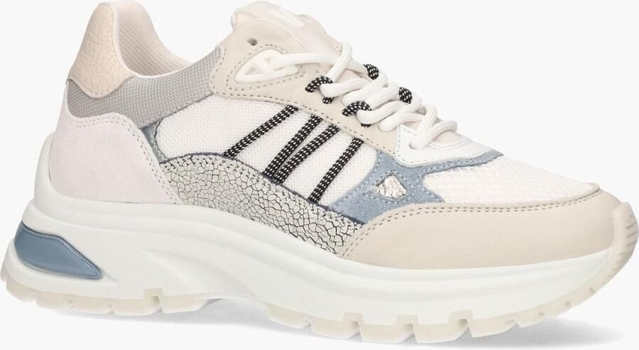 VIA VAI Liz Dae | Vintage combi Alissa Wit Leer Lage sneakers Dames - Foto 2