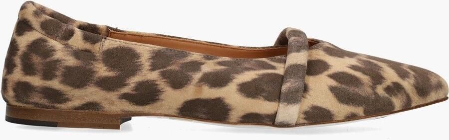 VIA VAI Lola Rose Ballerina dames Leer Bruin