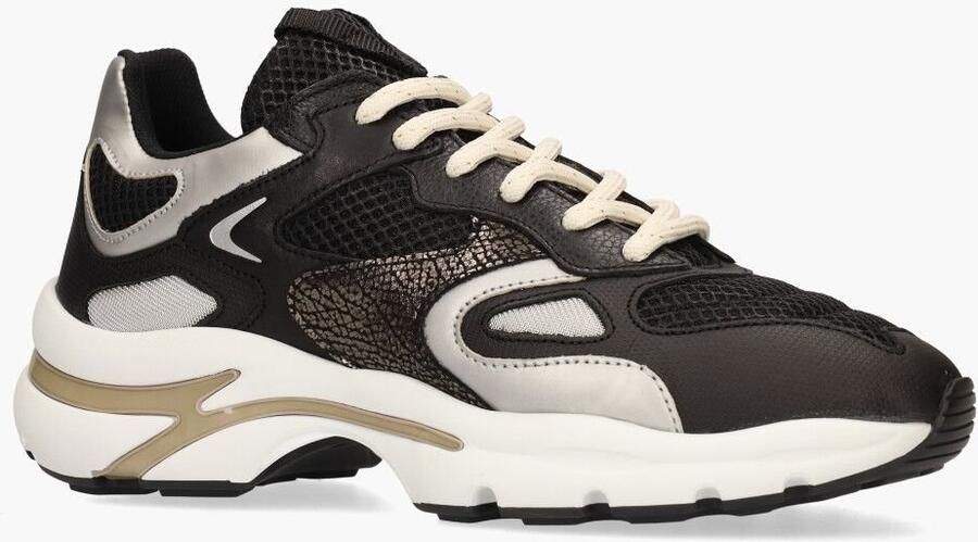 VIA VAI Lage Sneakers Dames Vesper Due Maat: 42 Materiaal: Leer Kleur: Zwart - Foto 3