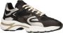 VIA VAI Lage Sneakers Dames Vesper Due Leer Zwart - Thumbnail 2