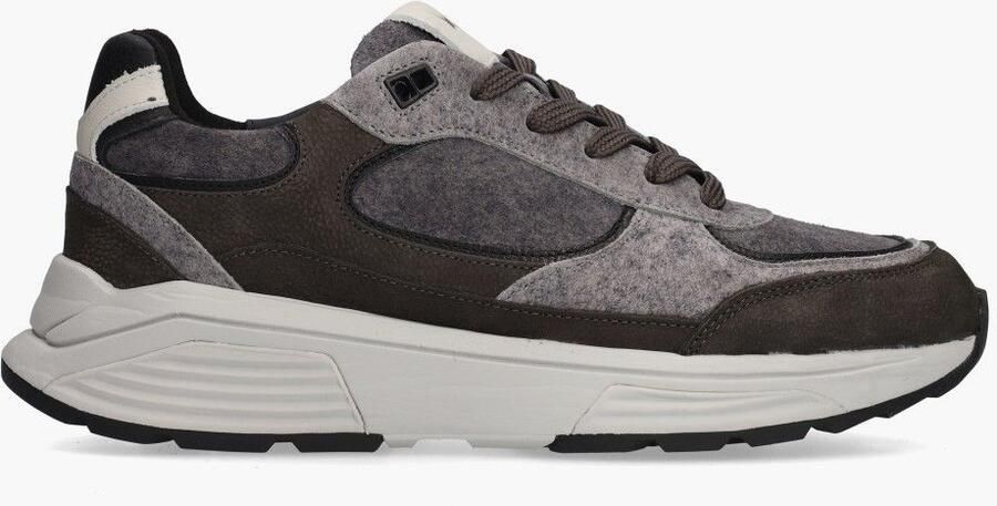 XSENSIBLE Lage Sneakers Heren Manhattan Maat: 44 Materiaal: Suède Kleur: Grijs - Foto 4