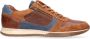 Australian Footwear Browning Leather Sneaker casual Tan-Cognac-Blue - Thumbnail 3