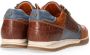 Australian Footwear Browning Leather Sneaker casual Tan-Cognac-Blue - Thumbnail 9