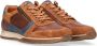 Australian Footwear Browning Leather Sneaker casual Tan-Cognac-Blue - Thumbnail 5