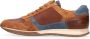 Australian Footwear Browning Leather Sneaker casual Tan-Cognac-Blue - Thumbnail 7