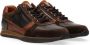 Australian Footwear Browning Sneakers Zwart Black brown cognac - Thumbnail 2
