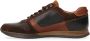 Australian Footwear Browning Sneakers Zwart Black brown cognac - Thumbnail 4