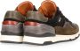 Australian Footwear Mazoni Sneakers Zwart Black-Green-Burgundy - Thumbnail 3