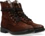 Maruti Anabela Veterboots Brown Dark Brown Lizard - Thumbnail 2