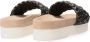 Maruti Zwarte Leren Gevlochten Slipper Billy Black Dames - Thumbnail 11