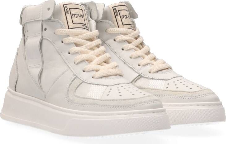 MJUS TECH WHITE MID SNEAKER