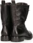 Mjus Foderpet leren veterboots zwart - Thumbnail 12
