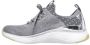 Skechers Solar Fuse Gravity Experience Dames Sneakers Grijs - Thumbnail 3