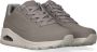 Skechers Uno Tones grijs sneakers dames (155195 GRY) - Thumbnail 15