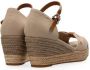 TOMMY HILFIGER Espadrilles Dames Basic Open Toe Mid Wedge Maat: 37 Materiaal: Textiel Kleur: Beige - Thumbnail 15