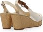 Tommy Hilfiger Witte Espadrilles Iconic Elba Sling Back Wedge - Thumbnail 9