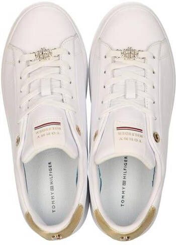 Tommy Hilfiger Tommy metallic leather cupsole
