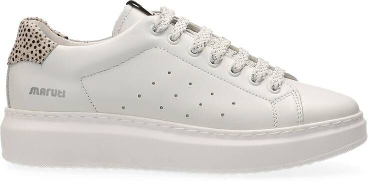 Maruti Claire Lage sneakers Leren Sneaker Dames Wit - Foto 6
