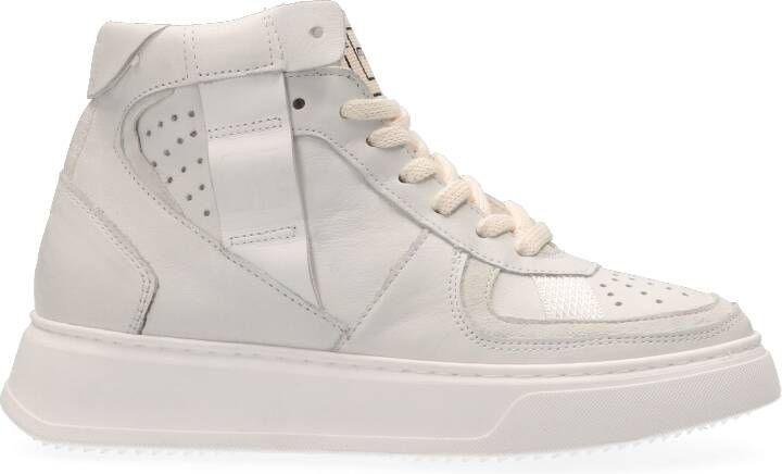 MJUS TECH WHITE MID SNEAKER